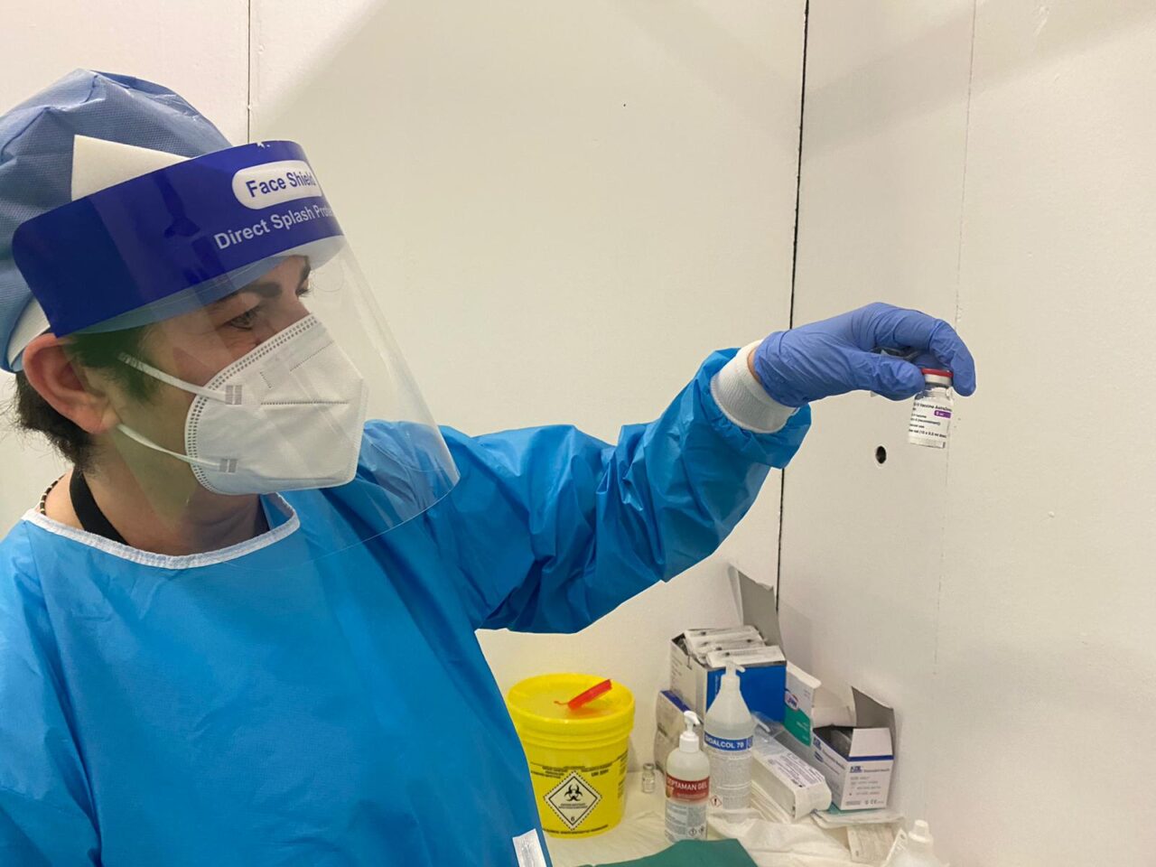 Al via le vaccinazioni di massa: in Fiera fino a 14 linee e oltre duemila vaccinazioni