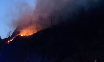 Incendio doloso sugli Orridi della Val Taleggio, indagato un anziano di Lenna