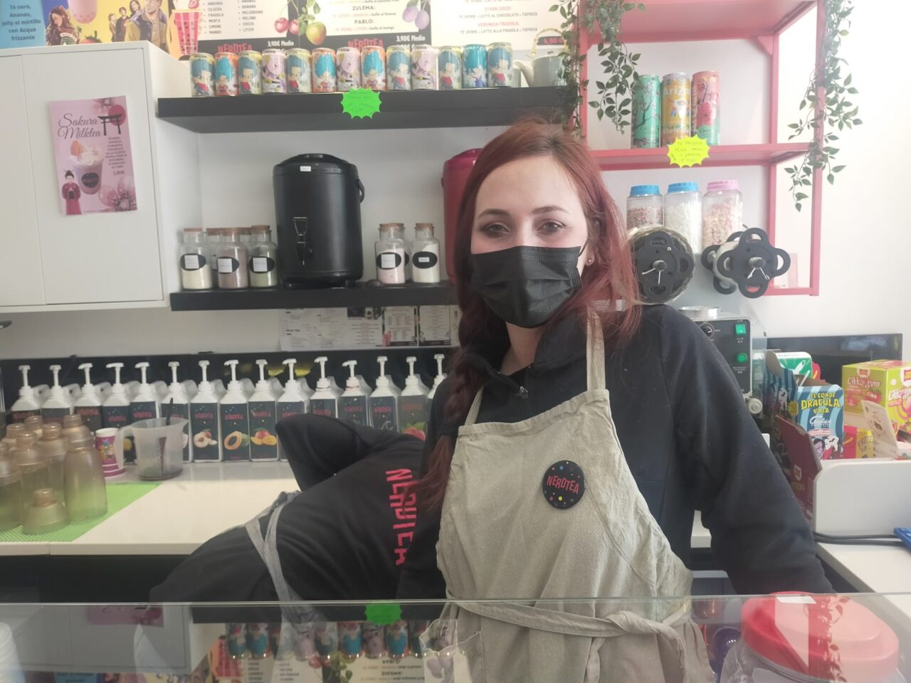 Giada Palumbo ha aperto a Longuelo “Nerdtea”, la sala da tè ispirata alle serie tv