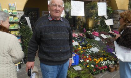 La Val Gandino piange Giovanni Gelmi, che fra fiori e frutta era per tutti "ol Nüt"