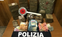A Zingonia maxi sequestro di droga: circa 20 chili e oltre 65 mila euro. In carcere un marocchino