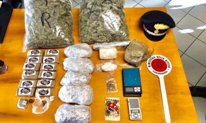 Casa della droga a Bonate Sotto: sequestrati oltre 4 chili di droga, arrestati due giovani