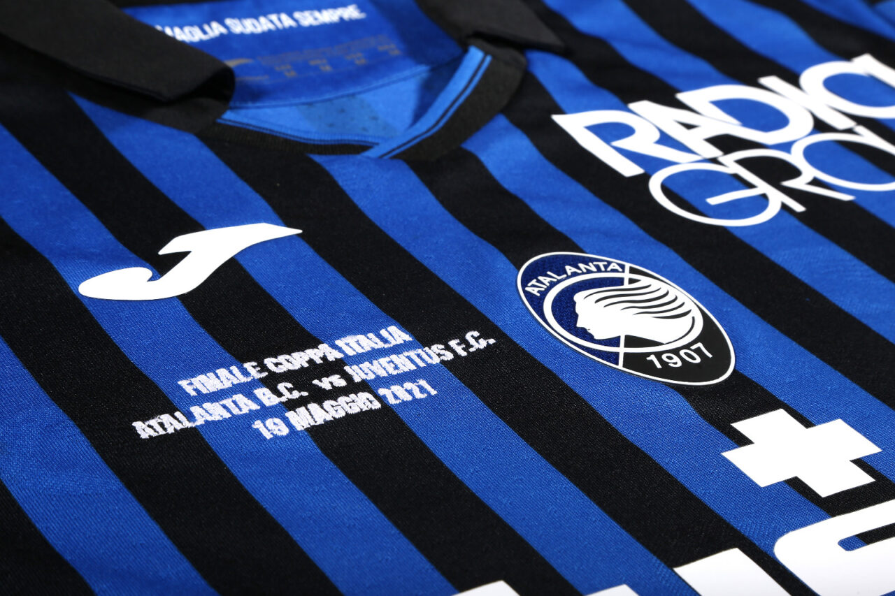 Finale di Coppa Italia, ecco la maglia ufficiale: in vendita da lunedì all’Atalanta Store