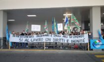 Tagli agli stipendi, scioperano i lavoratori di terra dell'aeroporto di Orio al Serio