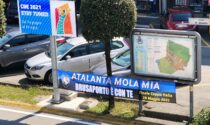 «Atalanta mola mia»: striscioni appesi in oltre 80 comuni bergamaschi per incitare la Dea