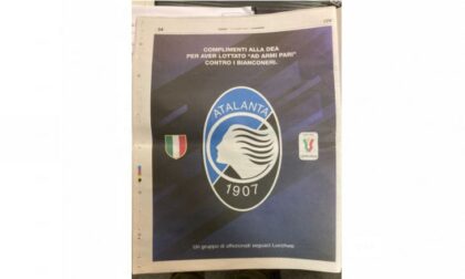 Dei tifosi toscani hanno comprato una pagina de La Nazione per ringraziare la Dea
