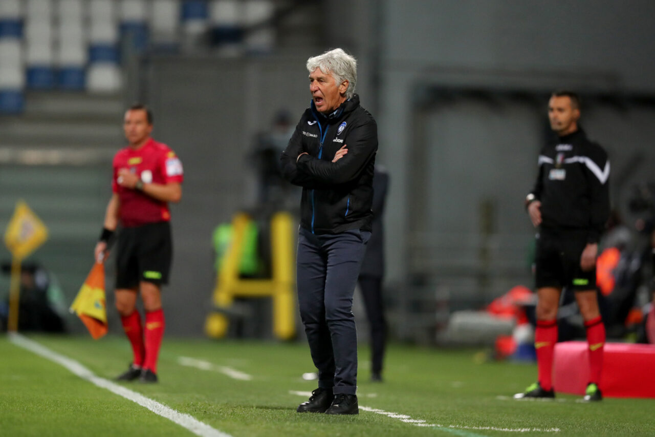 Gasperini: «Sfortunati negli episodi, nella ripresa tutto è cambiato per un loro gran gol»