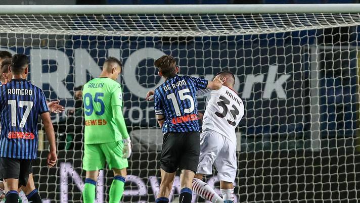 De Roon, il rosso col Milan costa caro: quattro giornate e multa. Ma ha chiesto scusa