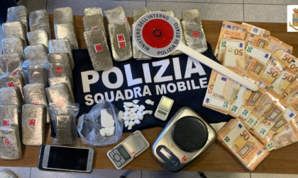 In casa nasconde oltre 3 chilogrammi di droga e 26 mila euro: in carcere un 32enne