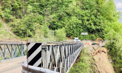 Il nuovo ponte di Taleggio in località Peghera pronto entro la fine di dicembre