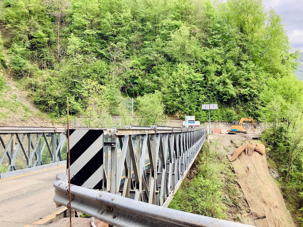 Il nuovo ponte di Taleggio in località Peghera pronto entro la fine di dicembre