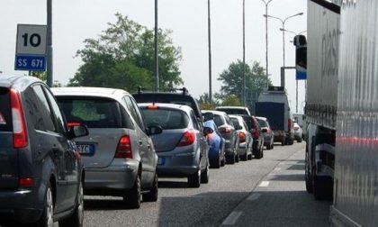 Incidente sull'Asse interurbano a Seriate: traffico bloccato