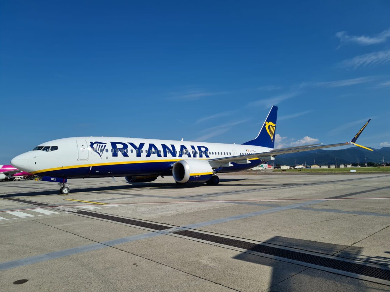 A Orio al Serio il primo Boeing 737-8200 Ryanair: più silenzioso e meno inquinante