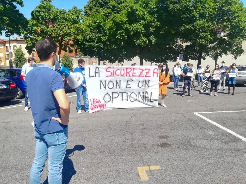 Un flash mob a Zanica per dire basta all’allarmante fenomeno delle baby gang