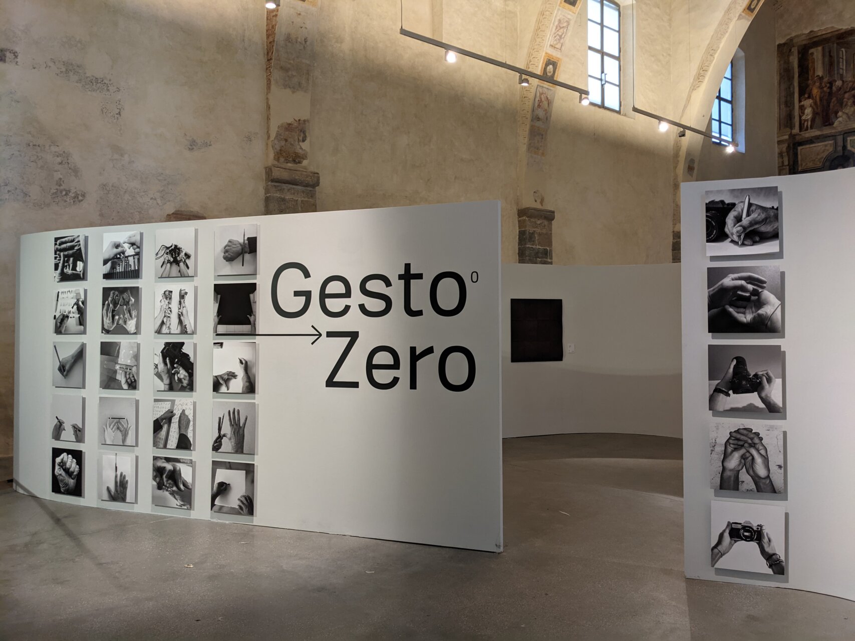 Installation view_GestoZero_Bergamo 1