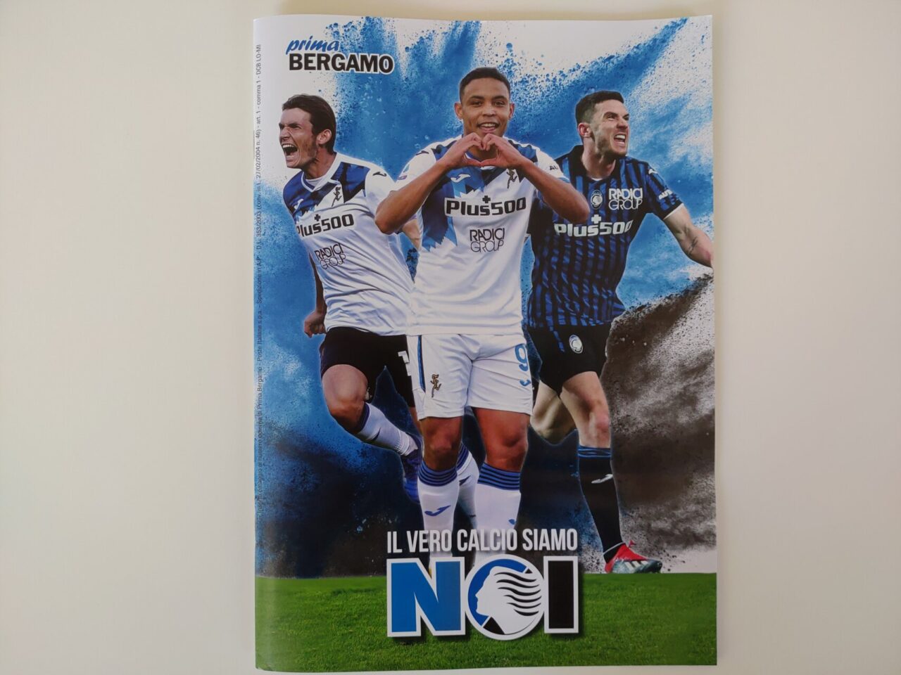 Dal 4 al 10 giugno, in regalo con Prima Bergamo, uno speciale da collezione sull’Atalanta