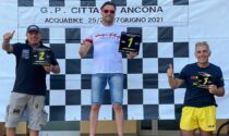 Campionato italiano moto d'acqua 2021: Michele Cadei e la moglie Sonia Carrara conquistano Ancona