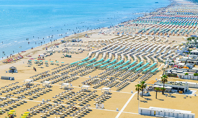 Una vacanza estiva a Rimini e dintorni
