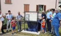 Inaugurata a Fiorano al Serio la stele ricordo della Corsa delle Uova (che torna nel 2022)