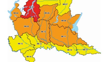 Allerta meteo: da stasera (31 luglio) a domattina (1 agosto) rischio rosso e arancione