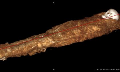 Tac e autopsia virtuale sulla mummia di Ankhekhonsu: aveva tra i 40 e i 50 anni