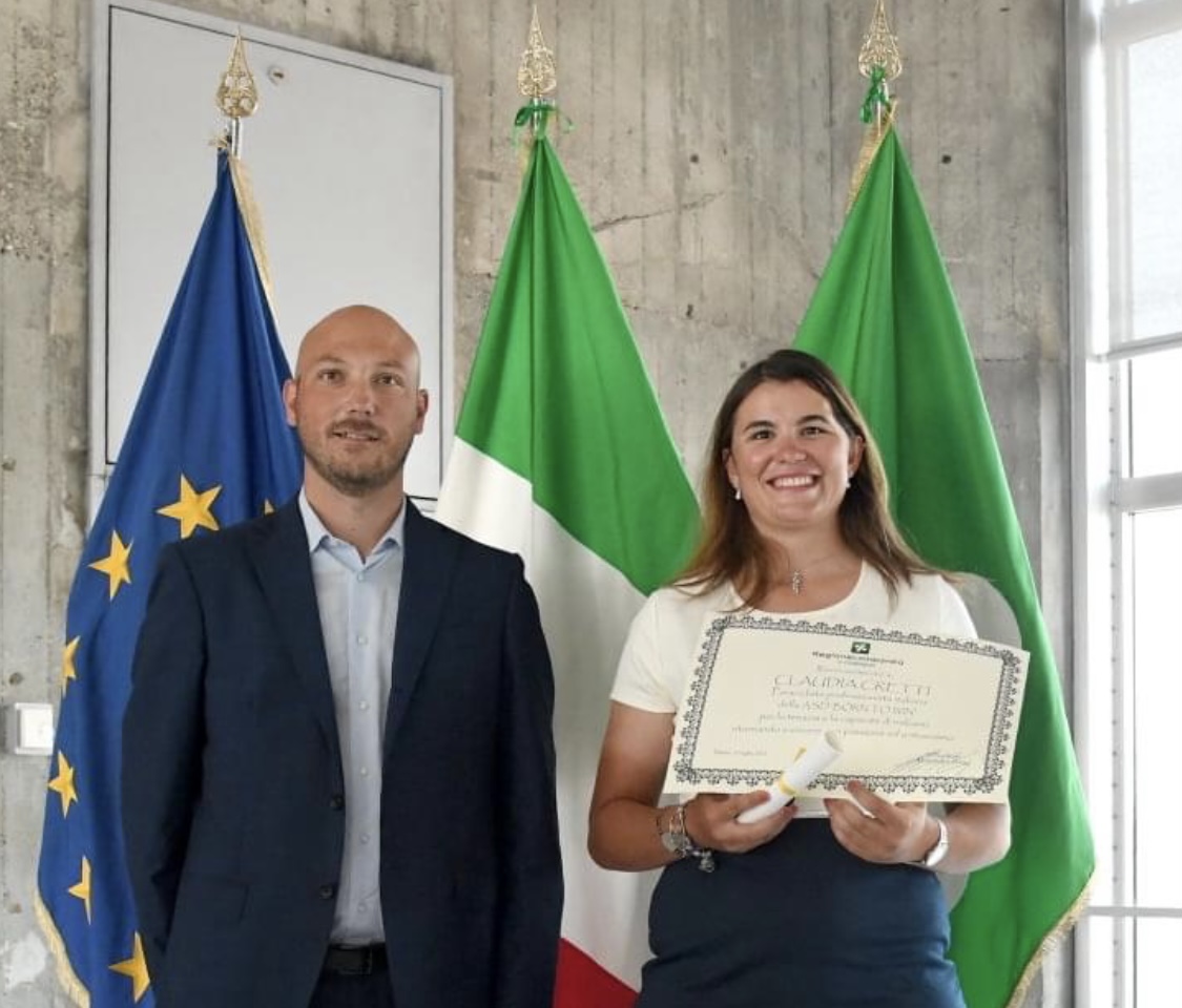«Tenacia e capacità di rialzarsi»: il Consiglio regionale premia la ciclista Claudia Cretti