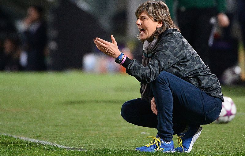 Milena Bertolini, Ct della Nazionale femminile di calcio, prima donna a ricevere il premio Quarenghi