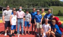 A Clusone allenamento estivo per la Nazionale paralimpica di sci alpino