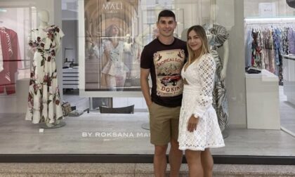 Malinovskyi alla moglie Roksana: «Con l'Atelier hai aggiunto bellezza a questa bellissima città»