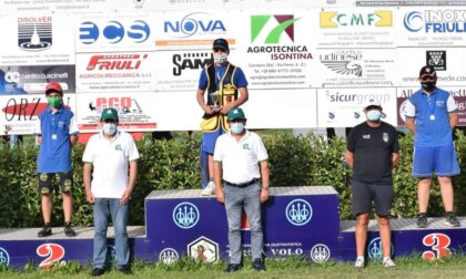 Andrea Guidi di Casnigo, 14 anni, vince l'oro alla Gara Internazionale di Tiro a Volo