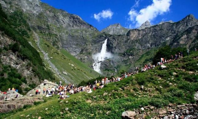 Frana di Ferragosto a Valbondione: annullata l’apertura delle Cascate del Serio
