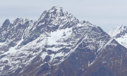 Domenica di maltempo e temperature giù in Bergamasca: al pizzo Coca torna la neve