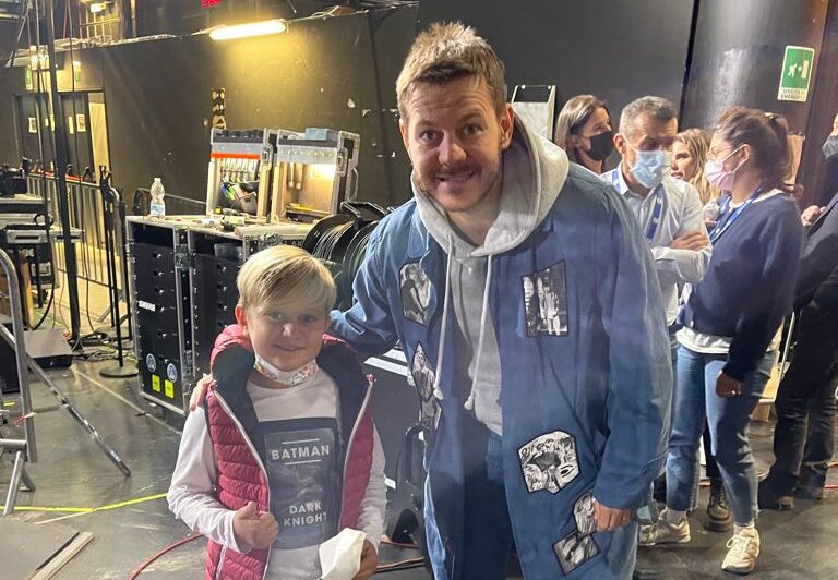 Leonardo James, il bimbo bergamasco che ha interpretato Alessandro Cattelan