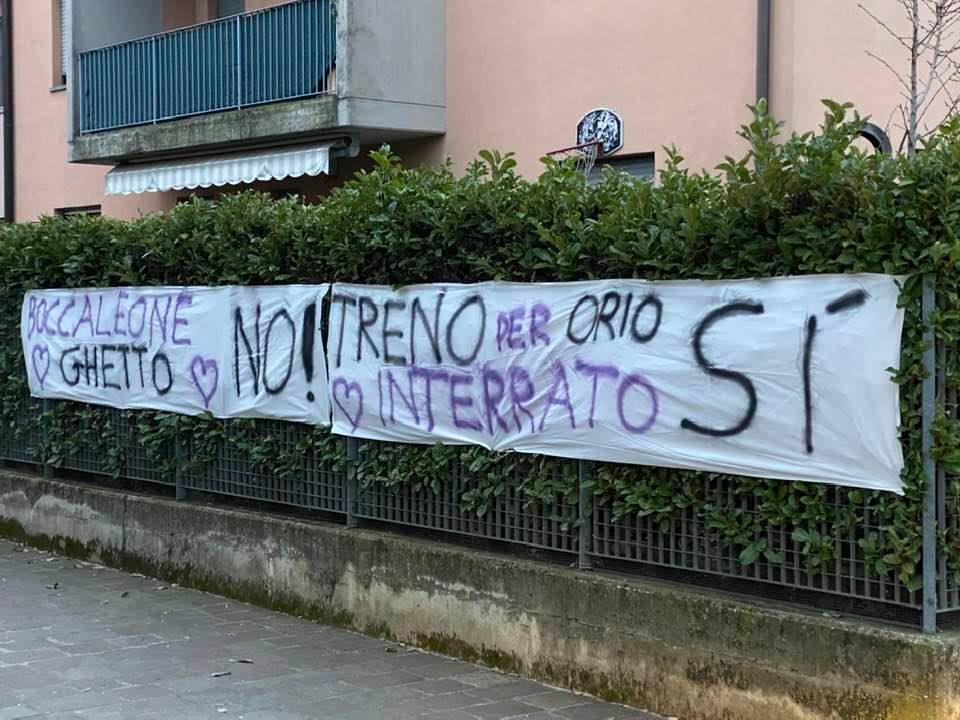 Treno per Orio, il Comitato di Boccaleone manifesta: «Se non si fa nulla, non si ottiene nulla»