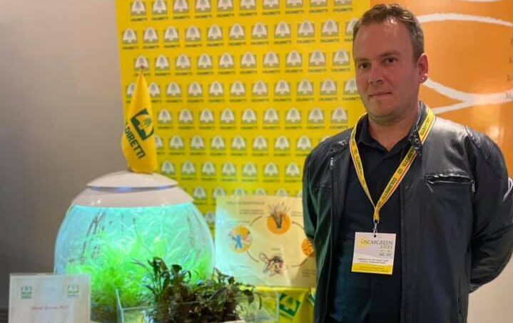 Mario Bertocco con le sue “piante spazzine” vince l’Oscar Green Lombardia