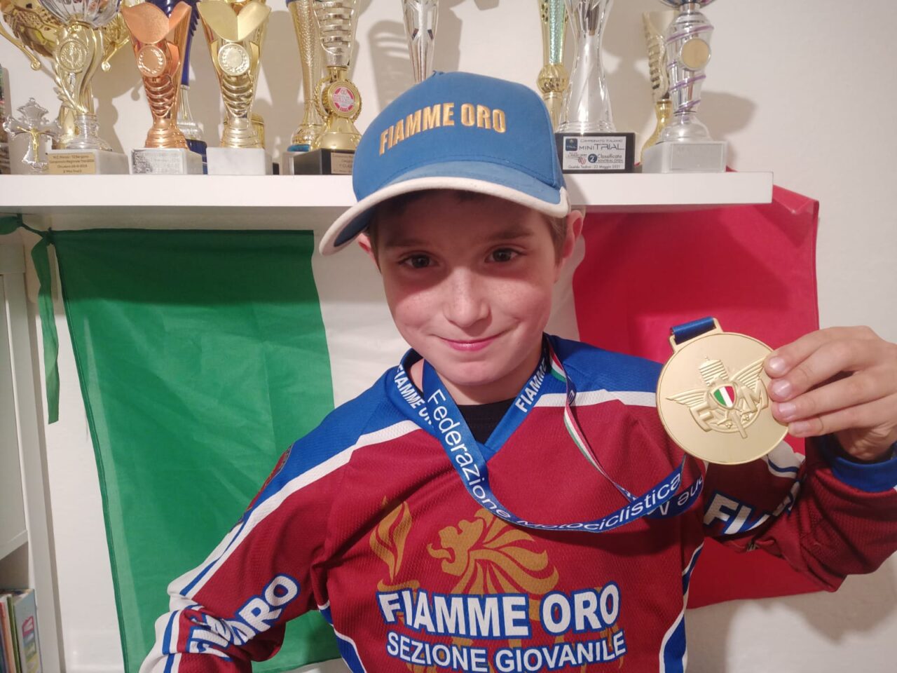 Giacomo Midali, un futuro da campione: a 10 anni è Tricolore nel MiniTrial