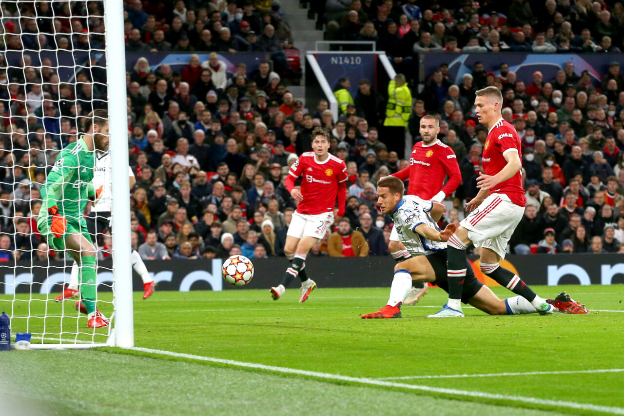 Primo tempo da sogno, ripresa da incubo: l’Atalanta all’Old Trafford si fa rimontare e perde 3-2