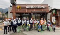 McDonald’s in campo per l'ambiente: raccolti 210 chili di rifiuti abbandonati