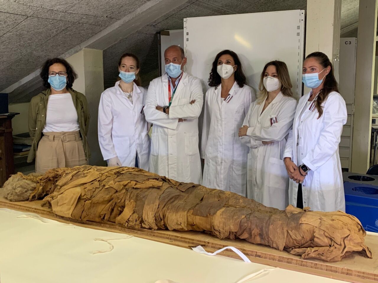 Si potrà assistere al restauro della mummia di Akhekhonsu: ecco quando e dove