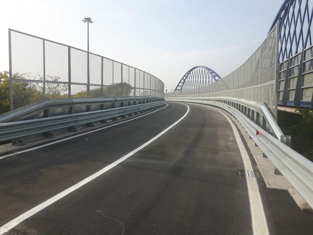 Ripristino strutturale terminato: domani (21 ottobre) riapre al traffico il ponte Baslini a Treviglio
