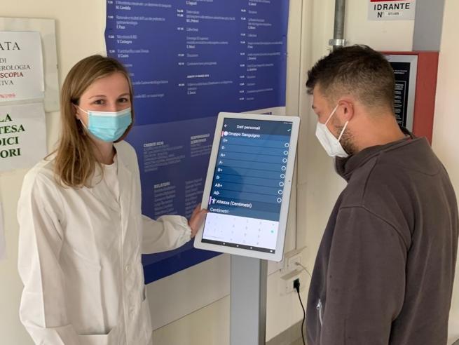 Seriate, al Bolognini il triage te lo fa il totem