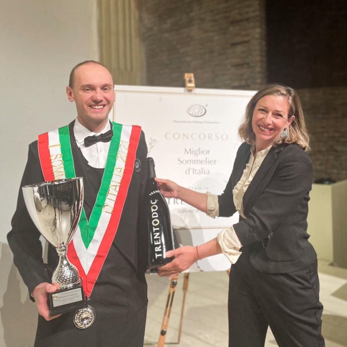 È bergamasco il miglior sommelier d’Italia: premiato Stefano Berzi