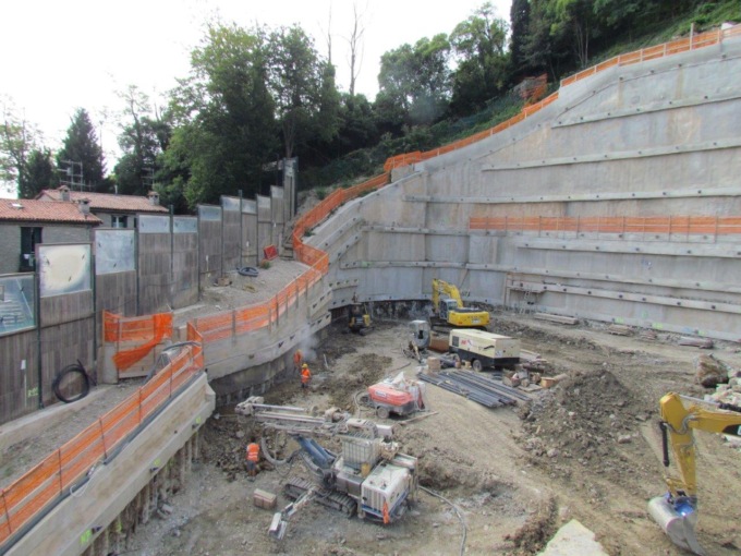 Parcheggio alla Fara, prosegue il cantiere: prevista la realizzazione di un bosco urbano