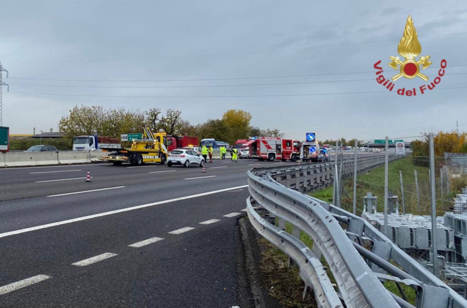 Schianto in A4 tra Capriate e Trezzo: morta un’automobilista di 69 anni