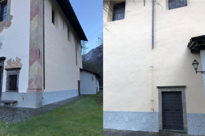 Ladri in azione a Lenna: al Santuario della Coltura sono spariti i canali di gronda in rame