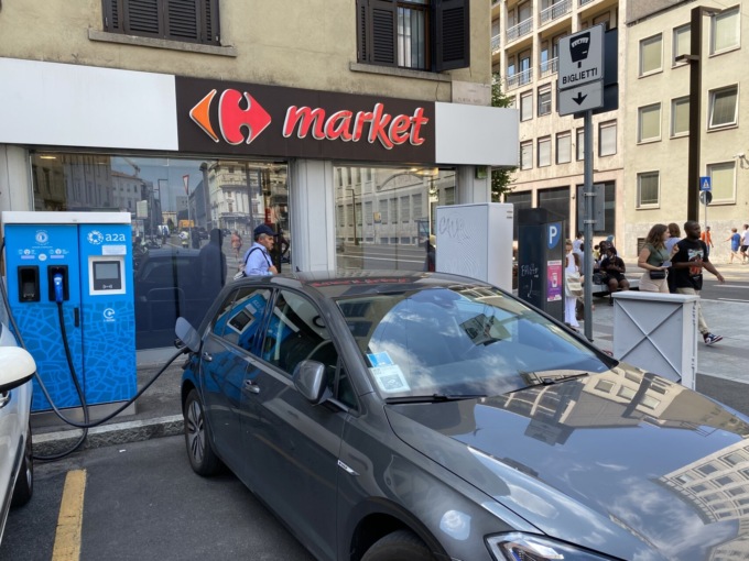 Ricarica delle auto elettriche: a Bergamo altre 32 colonnine entro il 2022