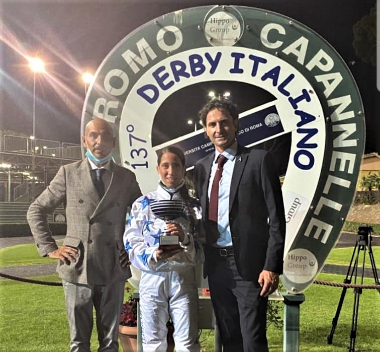 Jessica Spampatti vincitrice al Derby Italiano a Roma