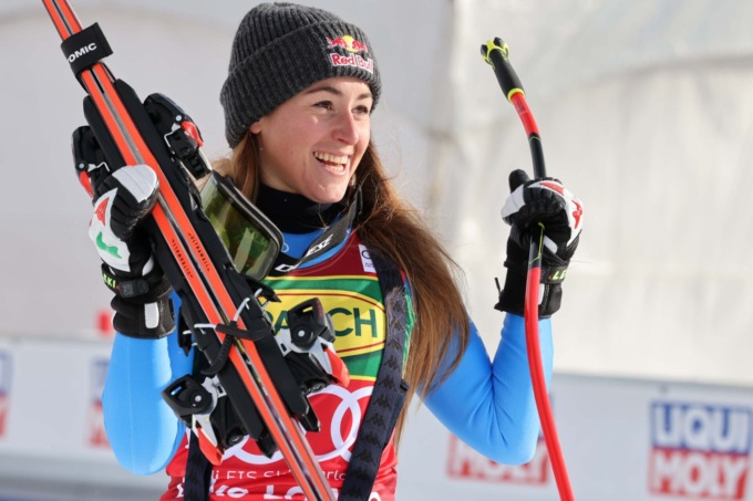 SuperG di St. Moritz, una grande Sofia Goggia seconda dietro a una strepitosa Lara Gut