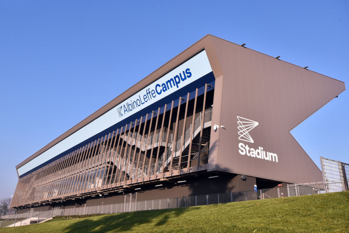 Inaugurato il nuovo stadio dell’Albinoleffe, con i complimenti del presidente della Fifa