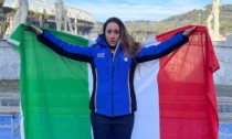 Olimpiadi a Pechino, Sofia Goggia riceve il Tricolore da Mattarella: «Grandissimo onore»